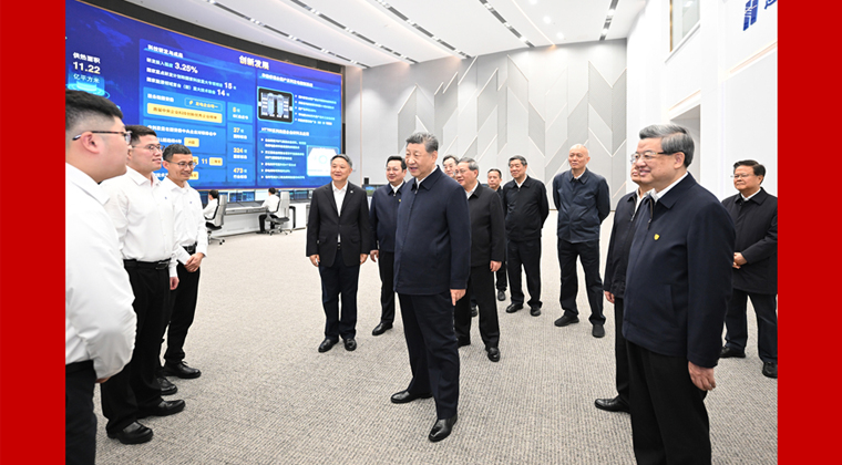 习近平在河北雄安新区考察